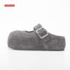 2026 Women Birkenstock Clogs Suede | Chic Lift Buckle