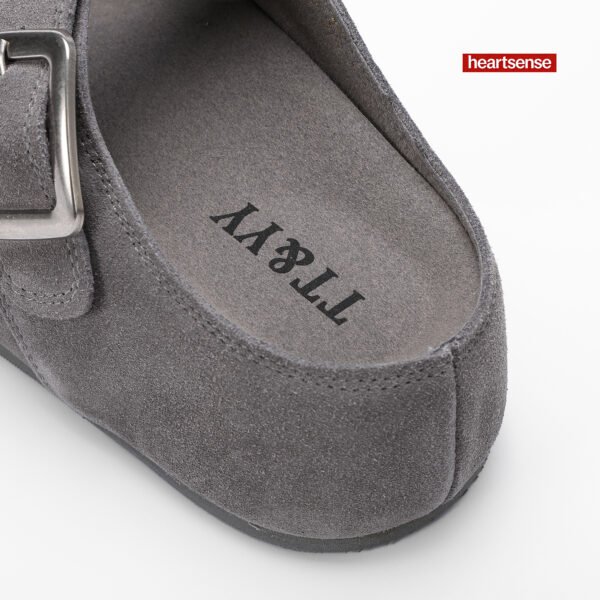 2026 Women Birkenstock Clogs Suede | Chic Lift Buckle