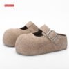 2026 Women Birkenstock Clogs Suede | Soft Lift Chic