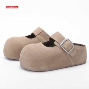 IMG 0123 1 women birkenstock clogs suede,genuine leather birkenstock women,suede backless clogs women,soft footbed clogs women,hidden height clogs women