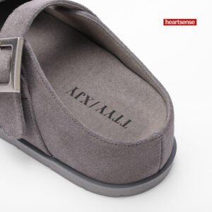 IMG 0150 women birkenstock clogs suede,genuine leather birkenstock women,suede backless clogs women,soft footbed clogs women,hidden height clogs women