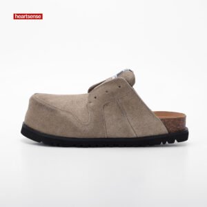 IMG 0178 2 women birkenstock clogs suede,genuine leather birkenstock women,suede backless clogs women,soft footbed clogs women,hidden height clogs women