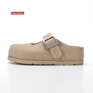 IMG 9813 women birkenstock clogs suede,genuine leather birkenstock women,suede buckle clogs women,soft footbed clogs women,hidden height clogs women