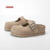 2026 Women Birkenstock Clogs Suede | Buckle Soft Lift