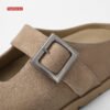 2026 Women Birkenstock Clogs Suede | Buckle Soft Lift