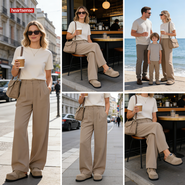 2026 Women Birkenstock Clogs Suede | Soft Lift Chic