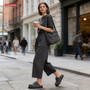 去完水印23 women birkenstock clogs suede,genuine leather birkenstock women,suede buckle clogs women,soft footbed clogs women,hidden height clogs women
