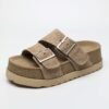 2026 Women’s Suede Platform Sandals | 5CM Dream Lift1