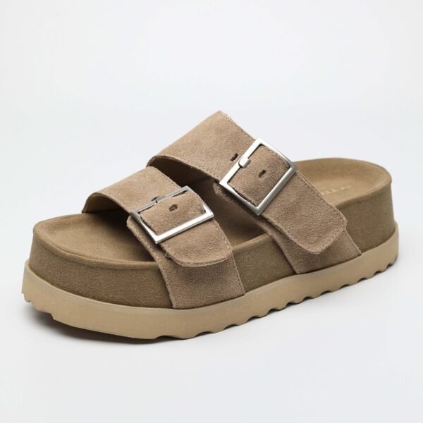 2026 Women’s Suede Platform Sandals | 5CM Dream Lift1