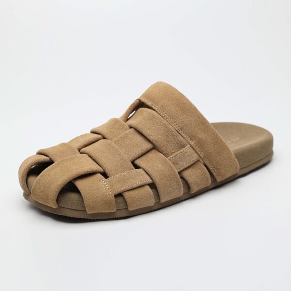 2026 Women’s Woven Suede Mules | Soft Chic Comfort