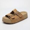 2026 Women’s Suede Platform Sandals | 5CM Chic Lift2