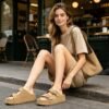 2026 Women’s Suede Platform Sandals | 5CM Chic Lift2